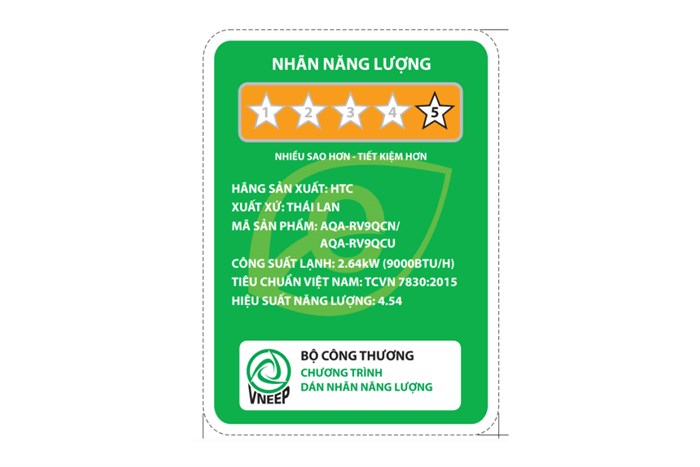 Điều hòa Aqua Inverter 9000 BTU 1 chiều AQA-RV9QC